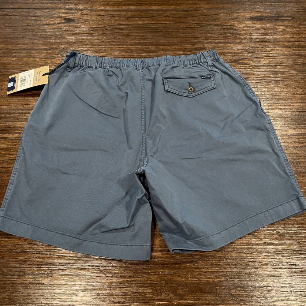 NWT Chubbies Men's L Blue The Cobblestones Originals Stretch Short 7" Elastic - Picture 5 of 10
